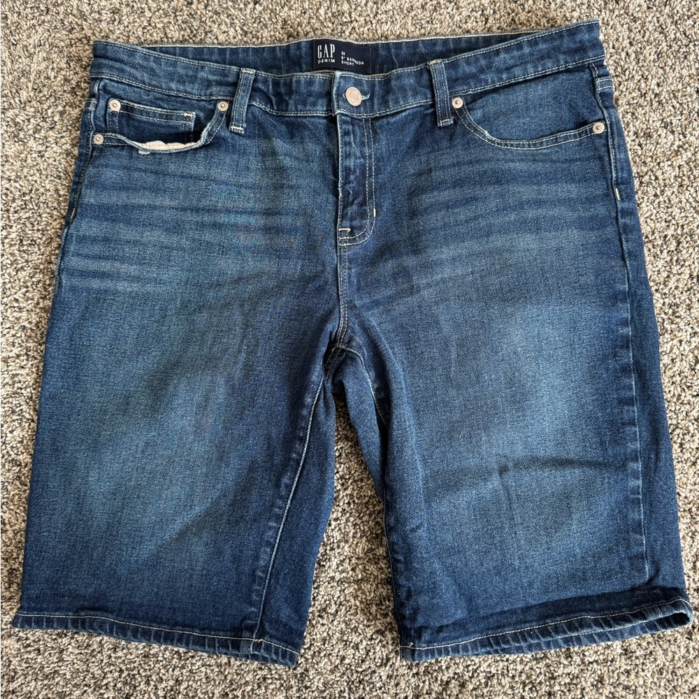 Women's Gap Bermuda Denim Shorts